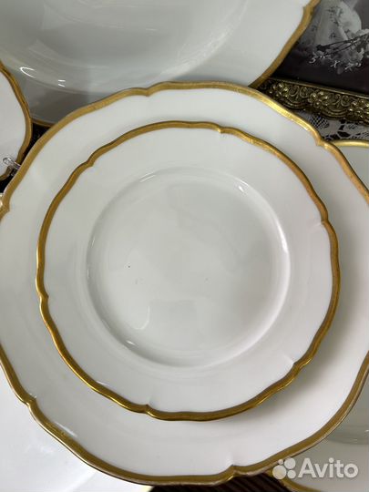 Тарелки от немецкой мануфактуры KPM