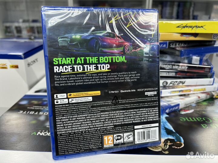 Диск PS5 Need for Speed Unbound / Новый