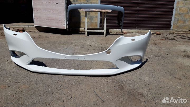 Бампер mazda 6 2015год