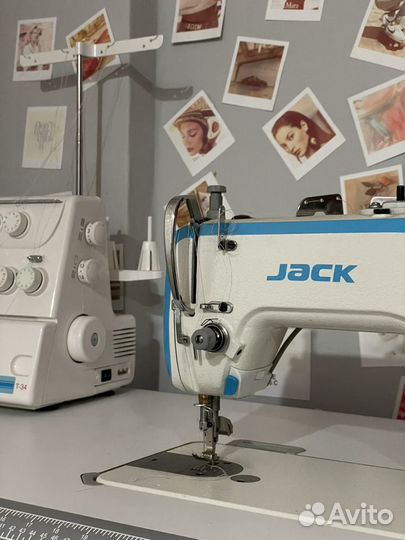 Промышленная швейная машинка jack и оверлок janome