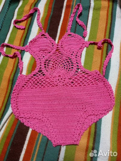 Вязанный купальник