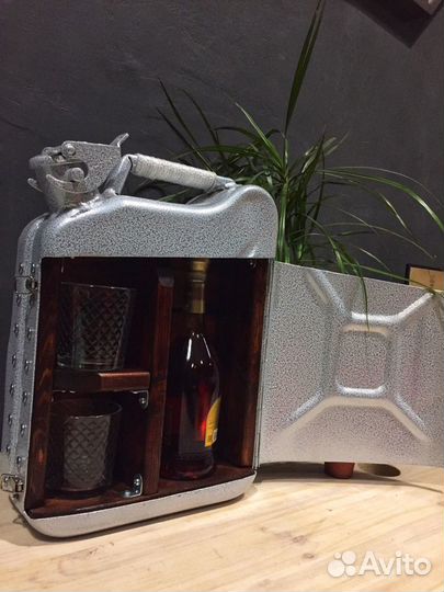 Канистра Бар 10л White. Оригинальный подарок