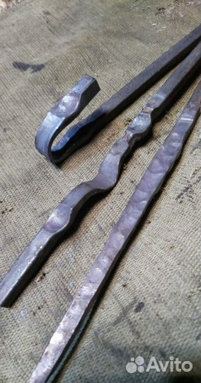 Красивые кованые щипцы для кальяна