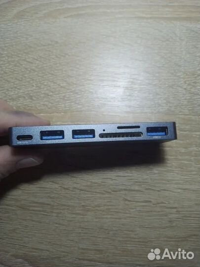 USB хаб адаптер 6 в 1 для Macbook Pro и Air новый