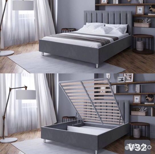 Кровать двуспальная 160х200