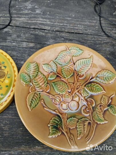 Тарелка настенная СССР олимпийский мишка