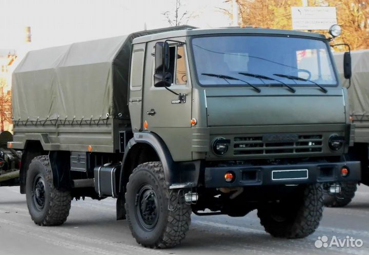 Тент на Военный Камаз 43501