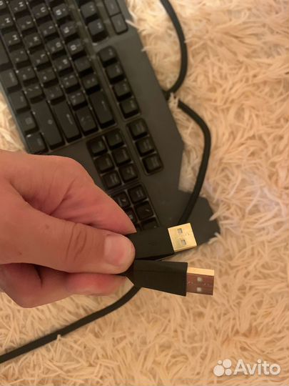 Клавиатура проводная asus ROG