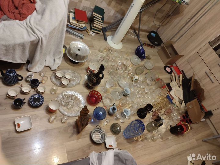 Куча посуды