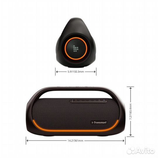 Портативная блютуз колонка Tronsmart Bang 60 Вт