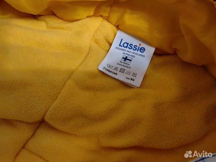 Зимний комбинезон lassie 92 девочку мальчика
