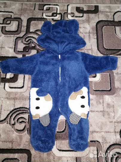 Комбинезоны махровые