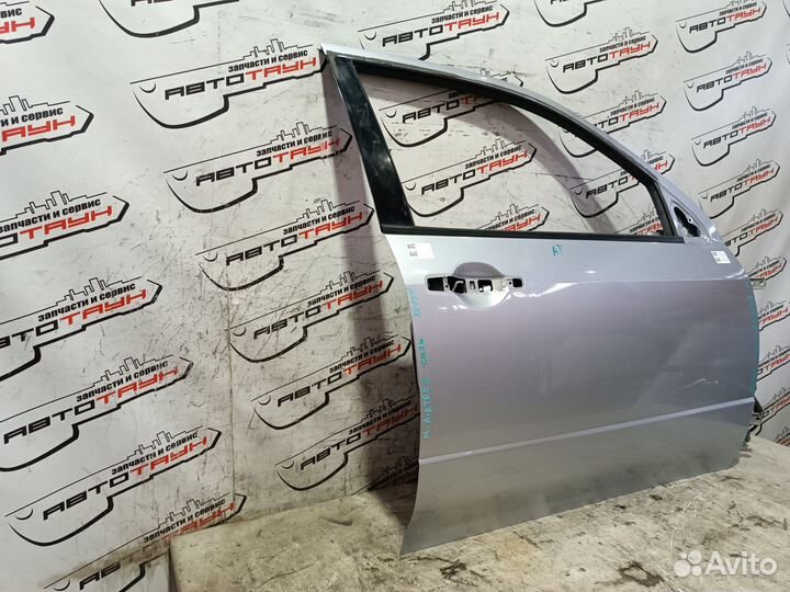 Дверь mitsubishi airtrek outlander CU2W CU4W CU5W MR954668 передняя правая без стеклоподъемника сере