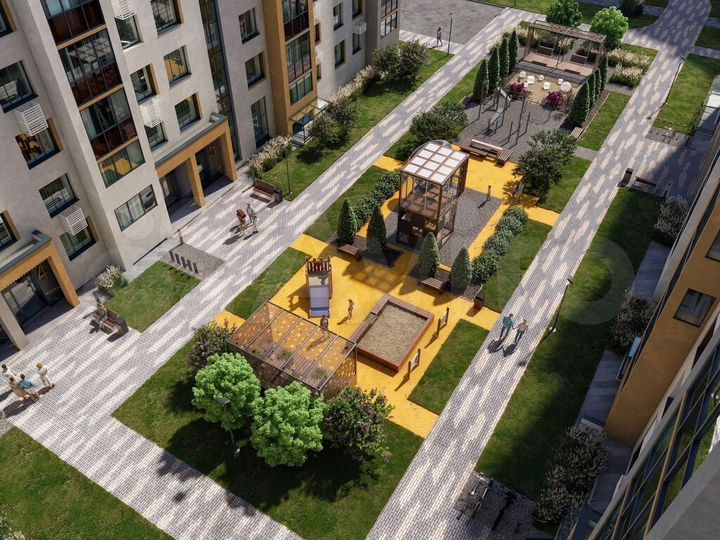 1-к. квартира, 37 м², 4/7 эт.