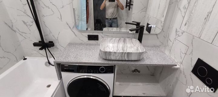 Столешница в ванную