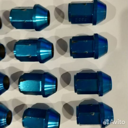 Гайки Kics leggdura racing M12x1.25, 16 штук