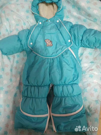 Зимний конверт для малыша