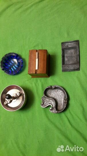 Зажигалка, пепельница, портсигар винтаж