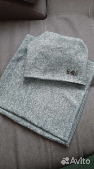 Шапка и снуд женский