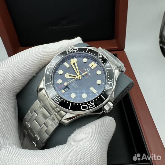 Премиум Omega Seamaster мужские механические часы