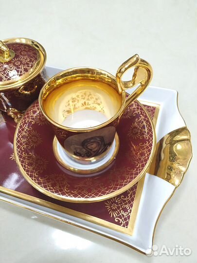 Чешский фарфор Leander для двоих