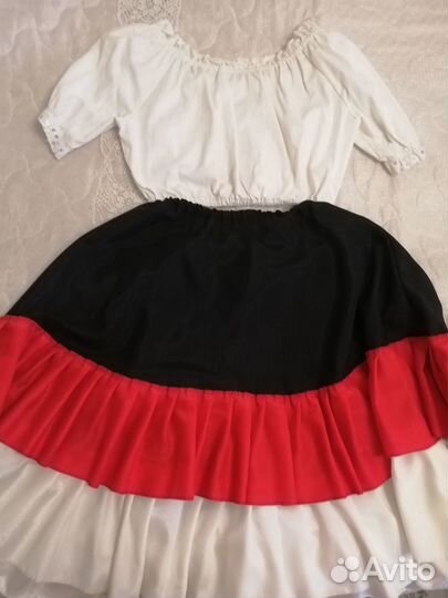 Костюм для танца кан-кан