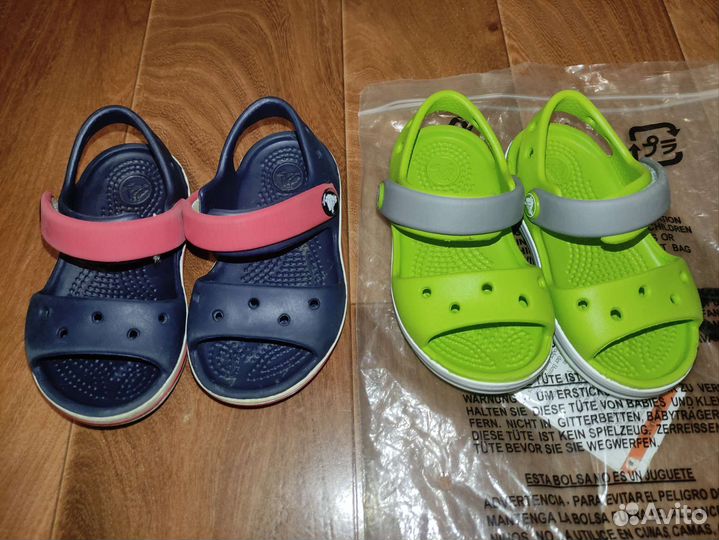 Сандали crocs c 5