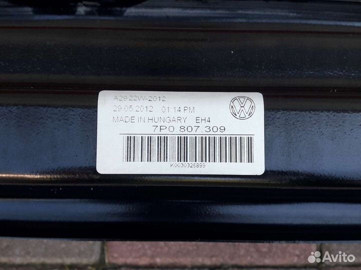 Усилитель бампера задний Porsche cayenne 958