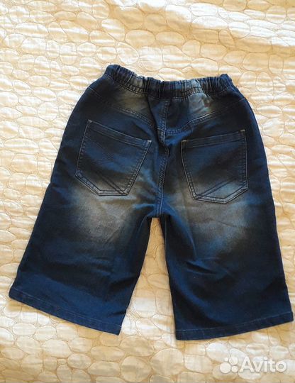 Шорты джинсовые для мальчика р.158