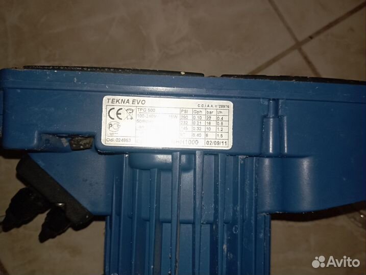 Дозирующий насос Tecno eva