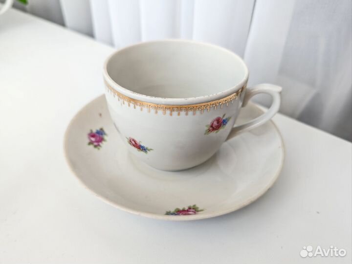 Чайная пара 1963 Вербилки Дмитровский фз