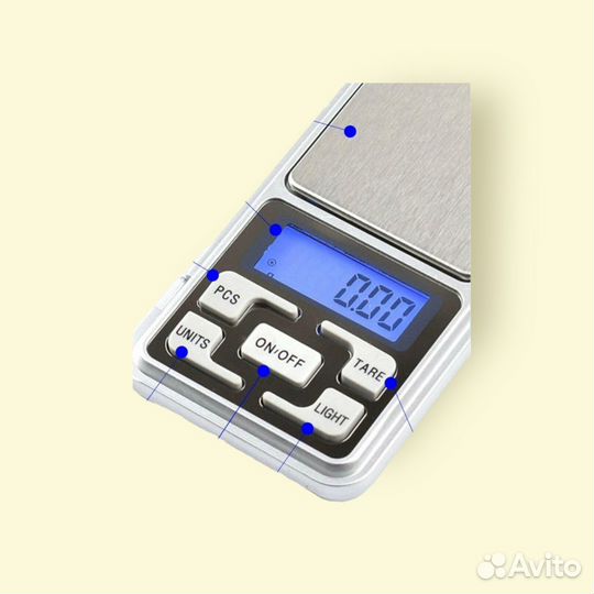 Карманные весы ювелирные