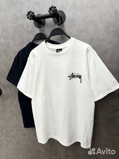 Футболка Stussy унисекс оверсайз (Новинка 2024)