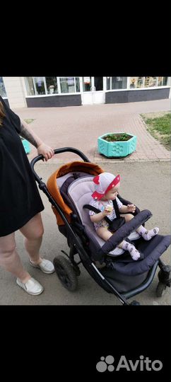 Детская коляска3 в 1 бу