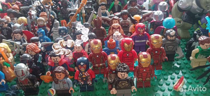 Lego фигурки Марвел
