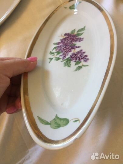 Сервиз столовый Сирень Дулево СССР