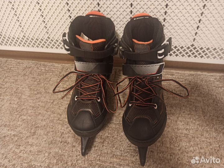 Коньки детские раздвижные 35 38