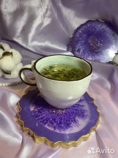 Подстаканники из эпоксидной смолы