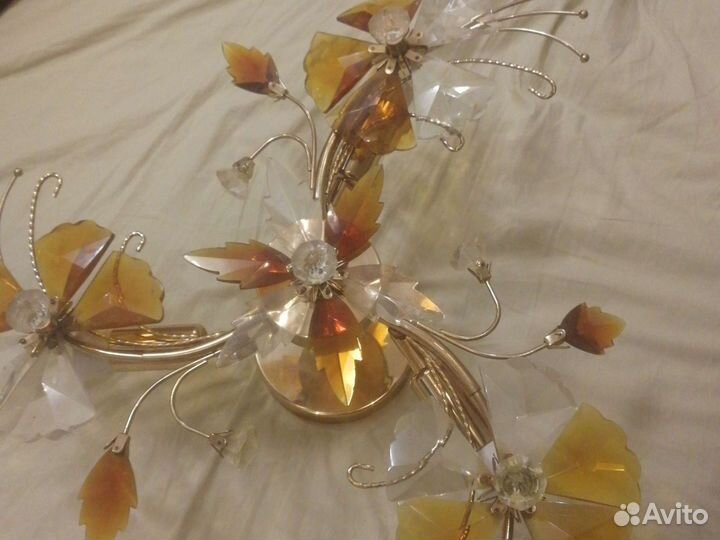 Люстра потолочная бу