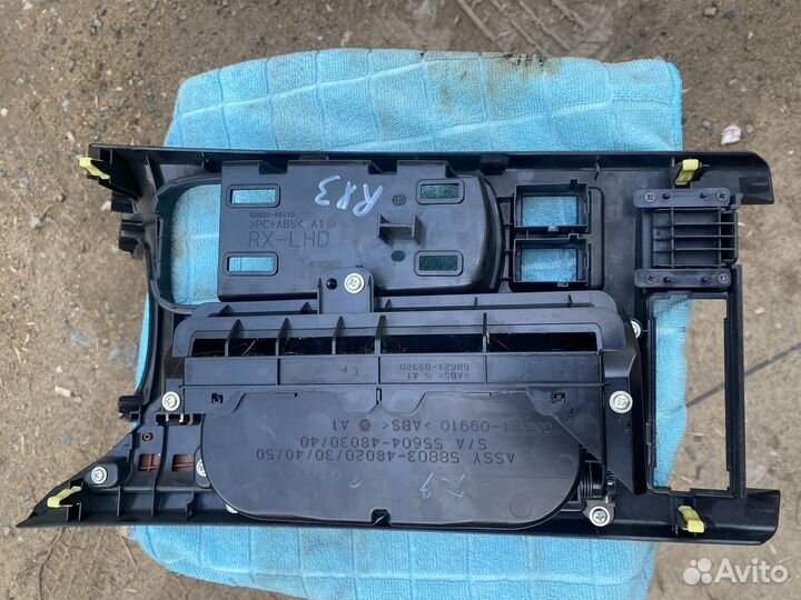 Центральная консоль lexus rx 350