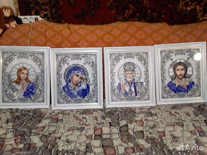 Икона из бисера