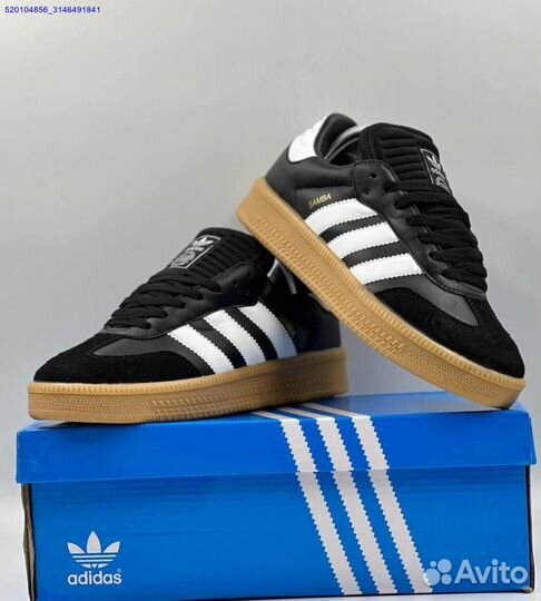 Кроссовки Adidas Samba Black (Арт.49723)