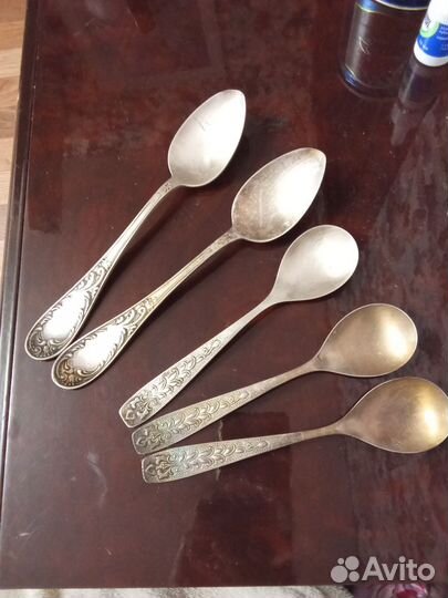 Ложки Мельхиор Кольчугино