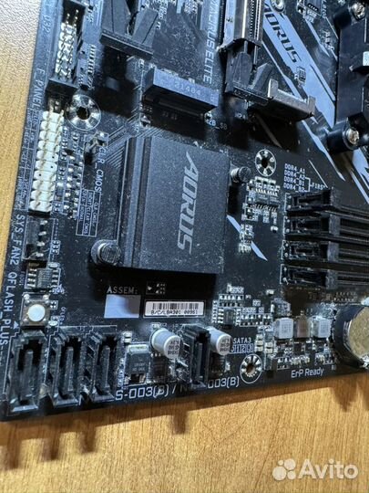 Материнская плата gigabyte B550M aorus elite