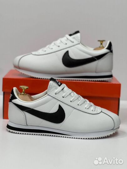 Nike Cortez Basic Leather White Black