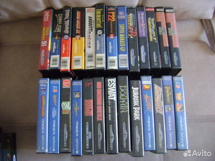 Игры Sega Genesis Megadrive лицензия