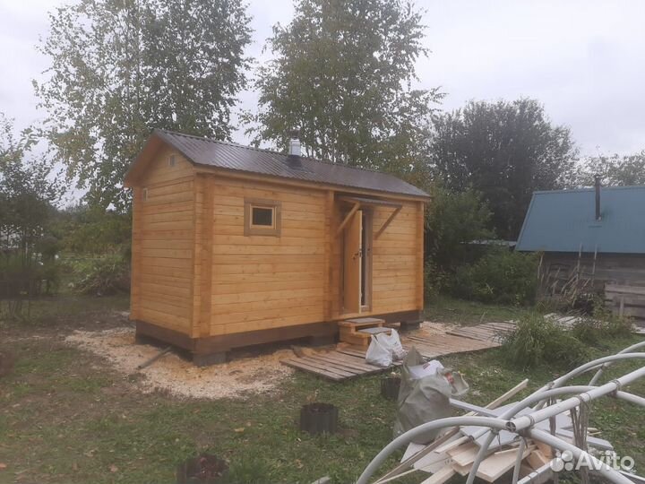 Беседки. Бани из минибруса. Дома из минибруса