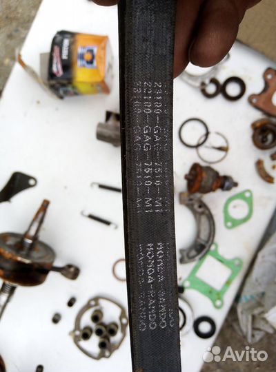 Коленвал Honda Dio c двигателем gblk