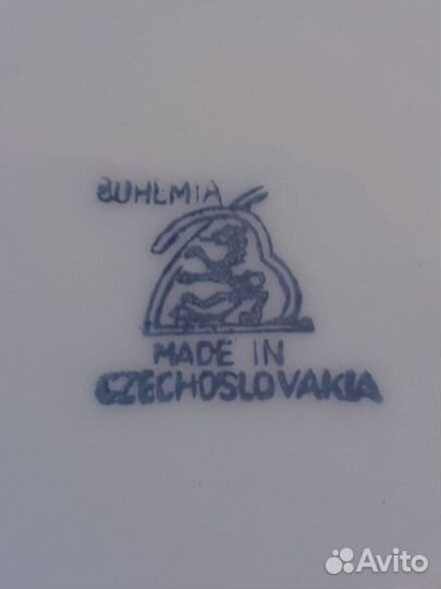 Сервиз Bohemia Чехословакия Антуанетта на 6 персон