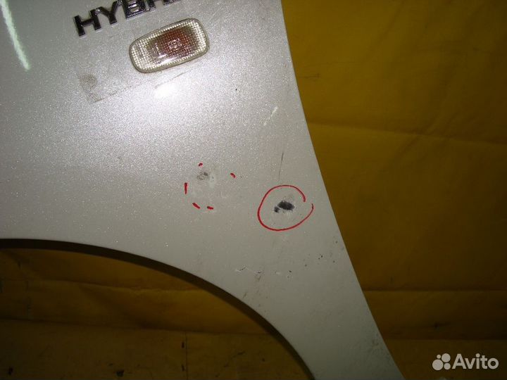 Крыло переднее Toyota Prius NHW20 (Левое)